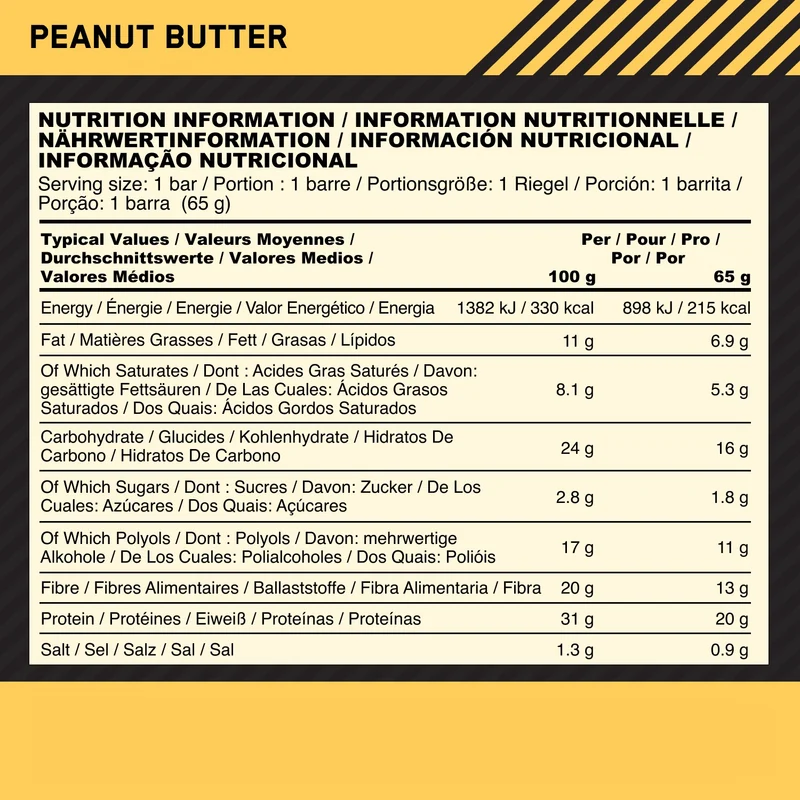Crispy Protein Bar (10x65g)