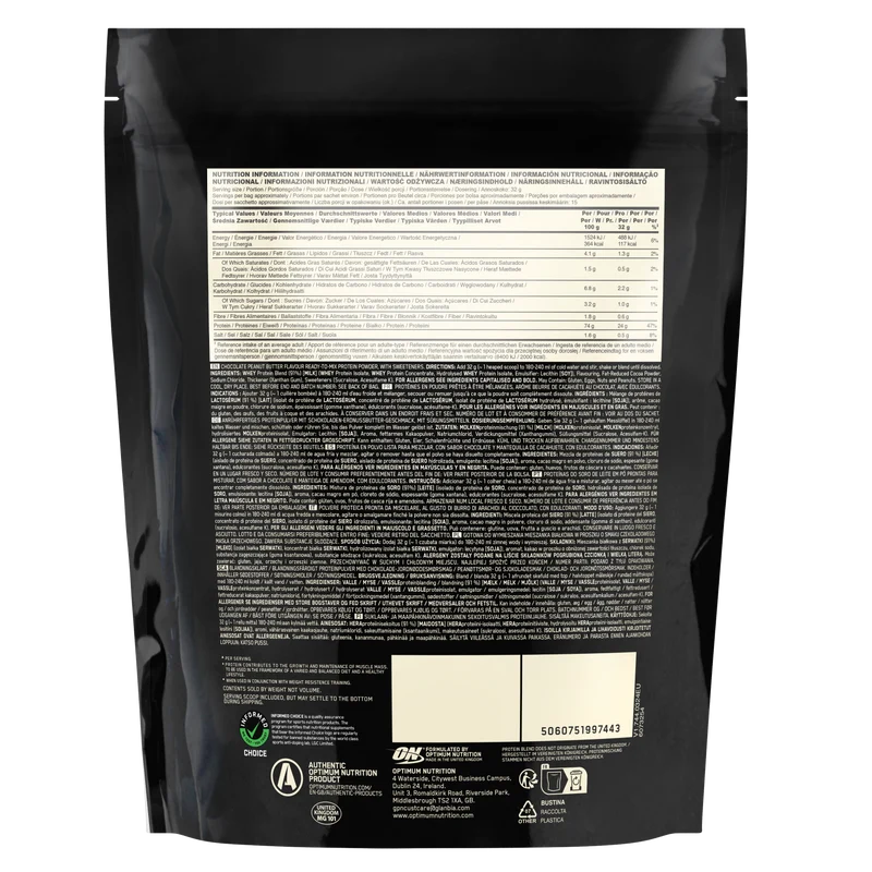 100% Whey Gold Standard (450g)