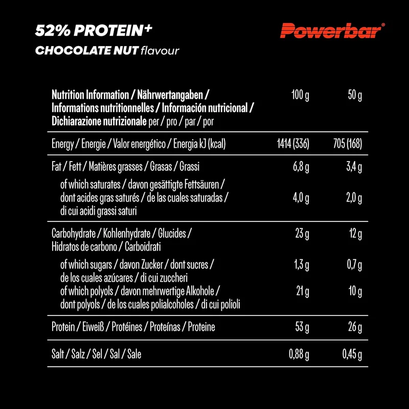 52% Protein+ Bar (20x50g)