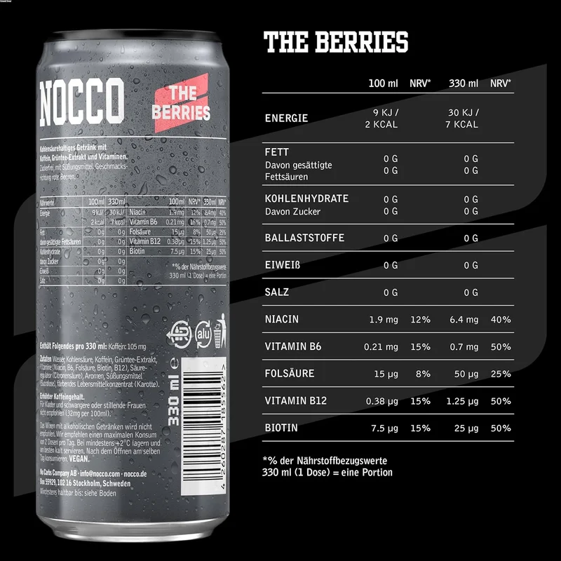 Nocco Black (24x330ml)