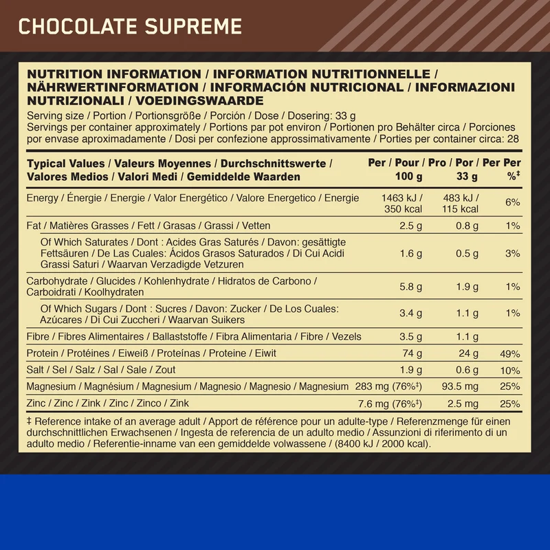 100% Casein (924g)