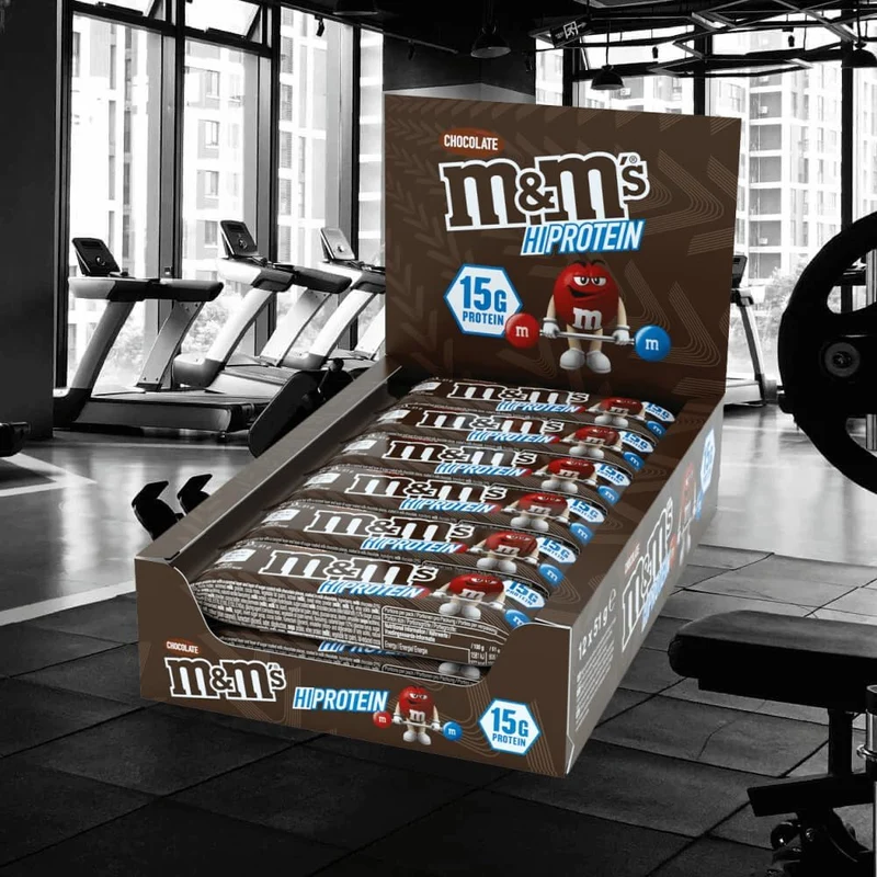 M&M's Hi-Protein Bar (12x51g)