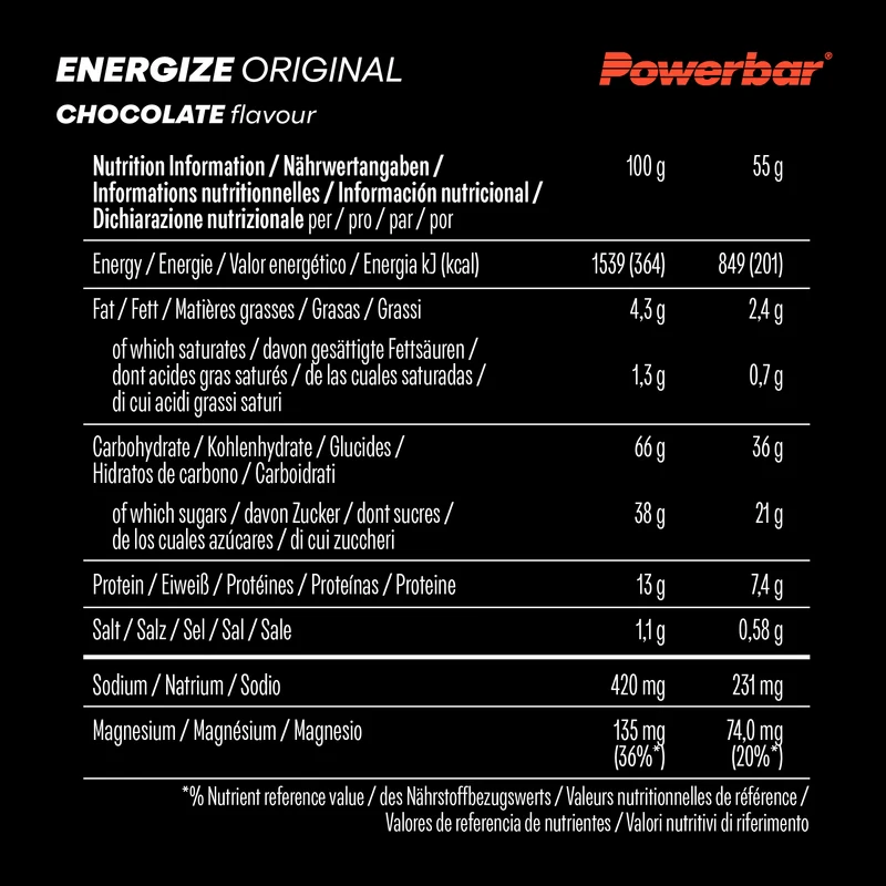 Energize Original Bar (15x55g)