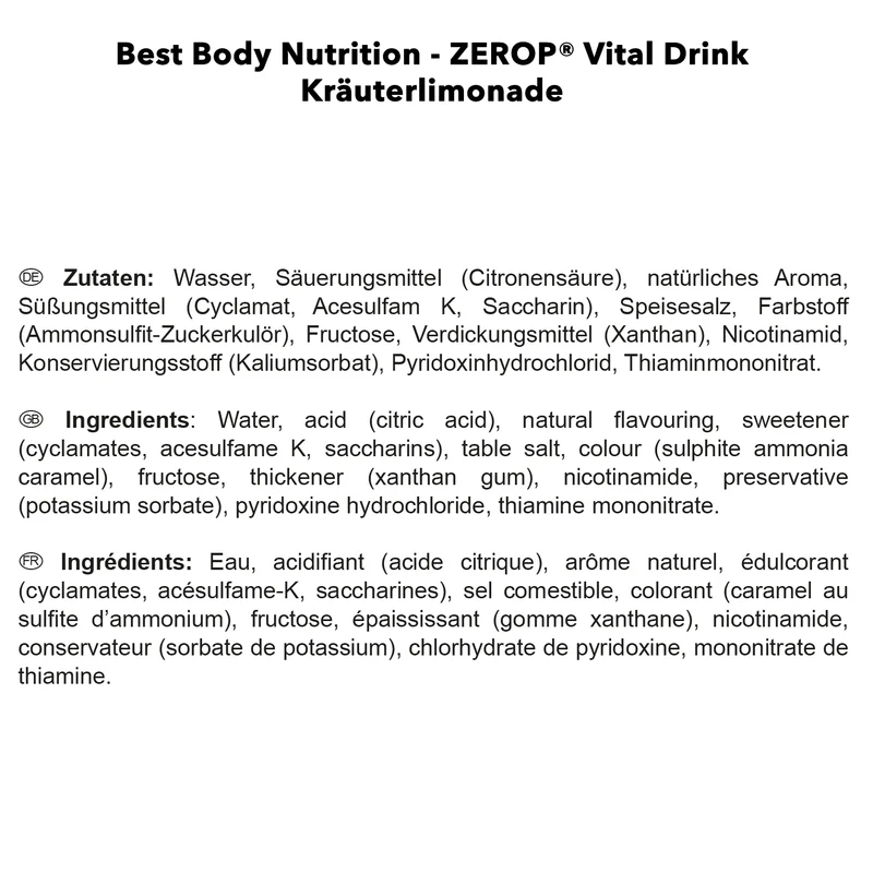 Vital Drink Zerop (1000ml)