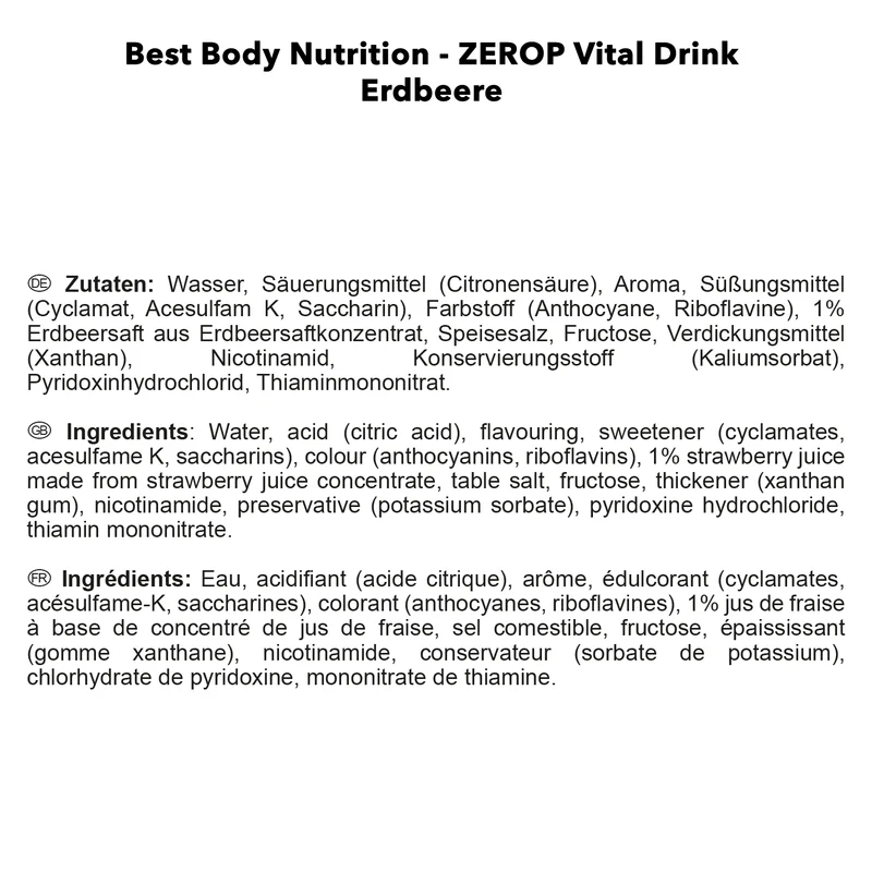 Vital Drink Zerop (1000ml)