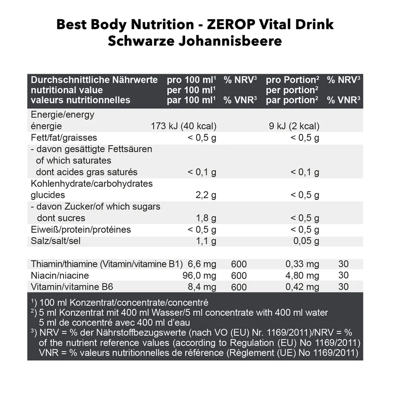 Vital Drink Zerop (1000ml)