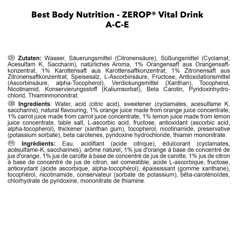 Vital Drink Zerop (1000ml)