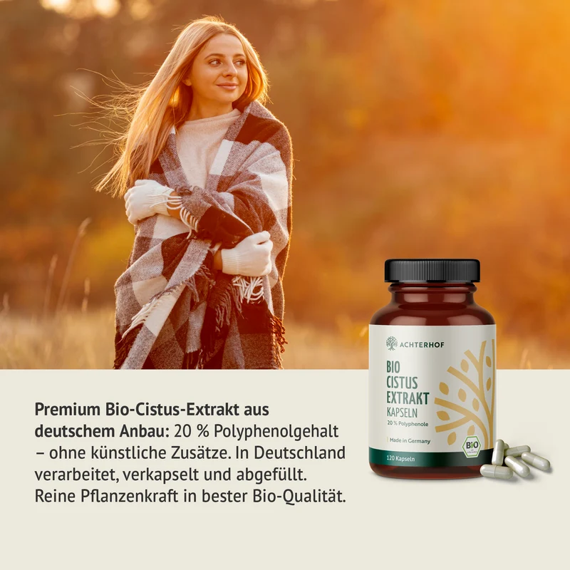 Bio Cistus Extrakt Kapseln (120 Kapseln)