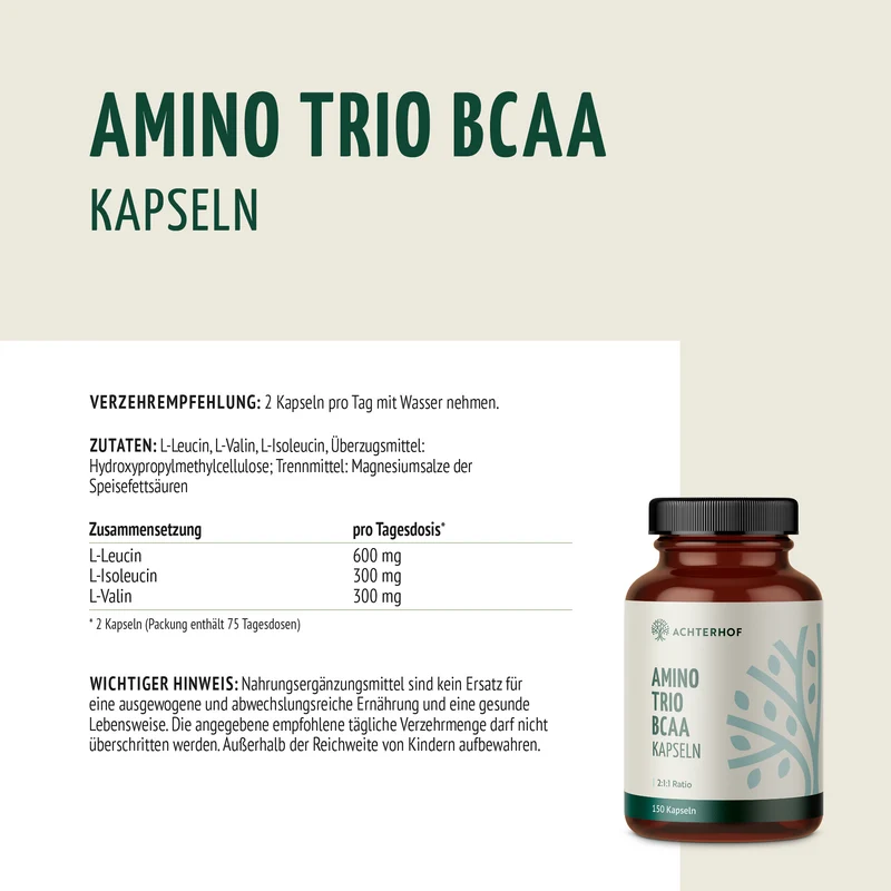 BCAA (120 Kapseln)