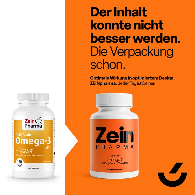Omega 3 Gold - Brain Edition (120 Kapseln)