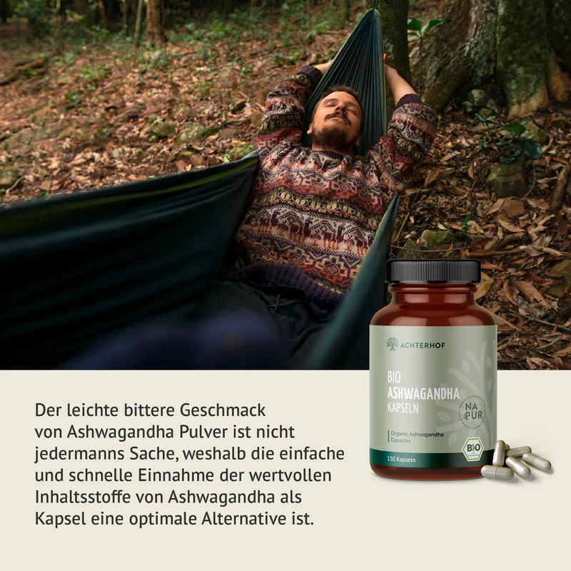 Bio Ashwagandha Kapseln (150 Kapseln)