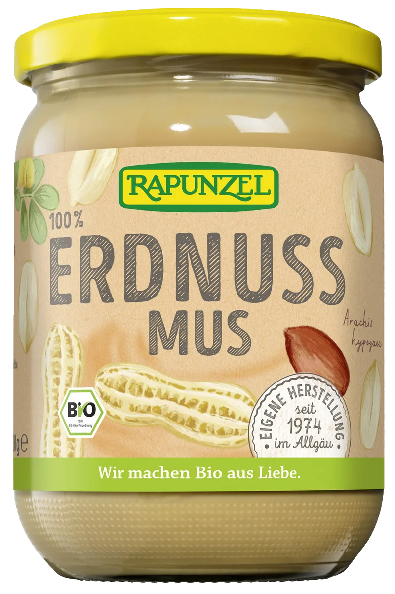Erdnussmus fein bio (500g)
