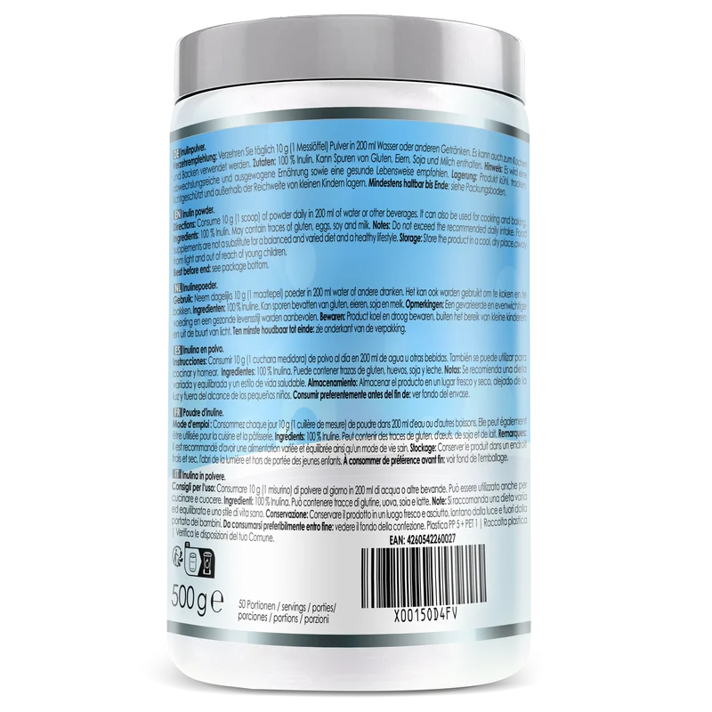 Doppelpack: Inulinpulver (2x500g)