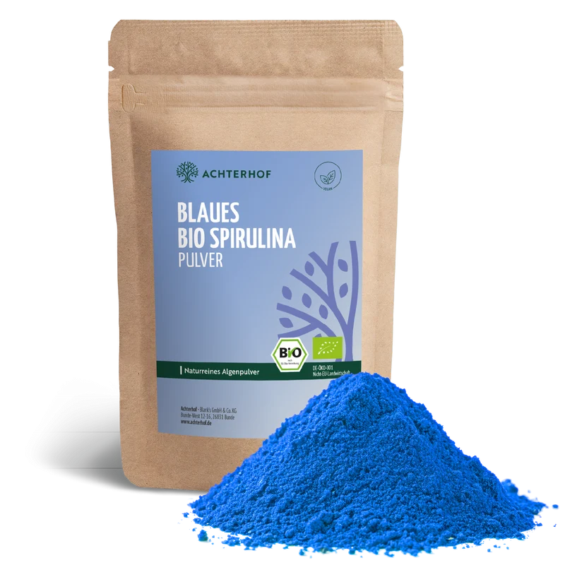 Blaues Bio Spirulina Pulver (100g)