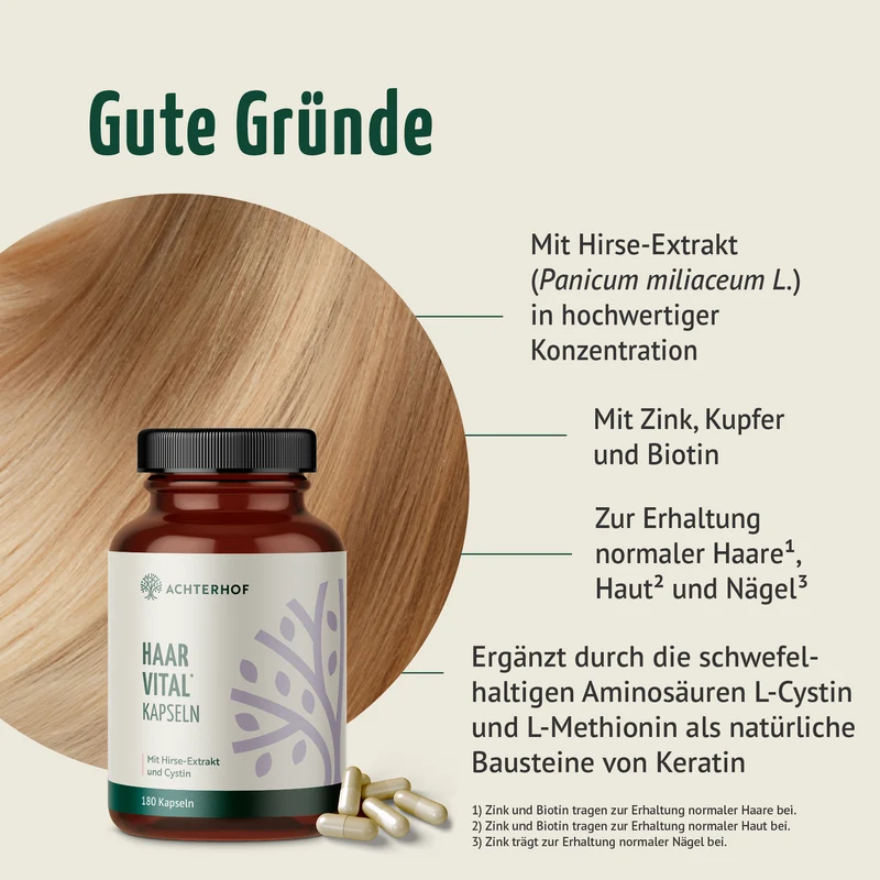 Haar Vital Kapseln (180 Kapseln)