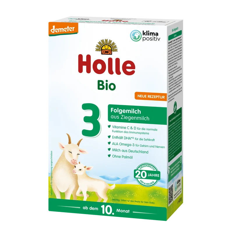 Demeter Folgemilch 3 auf Ziegenmilchbasis - 5x400g - ab dem 10. Monat
