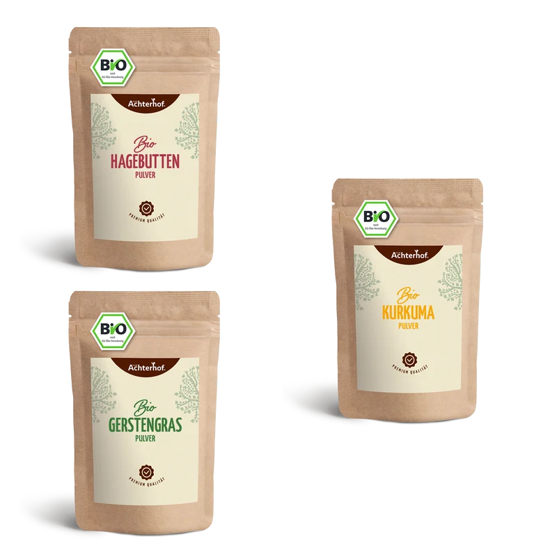 Goldene Milch Mischung 3er Bio Set – Maxi