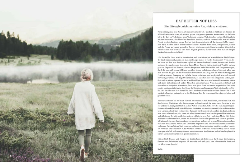 Eat better not less Rezeptideen - Around the World