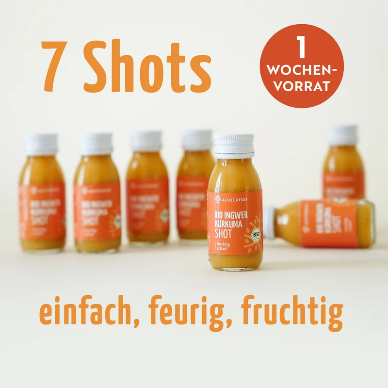 Bio Ingwer Kurkuma Shot (7 x 60ml)