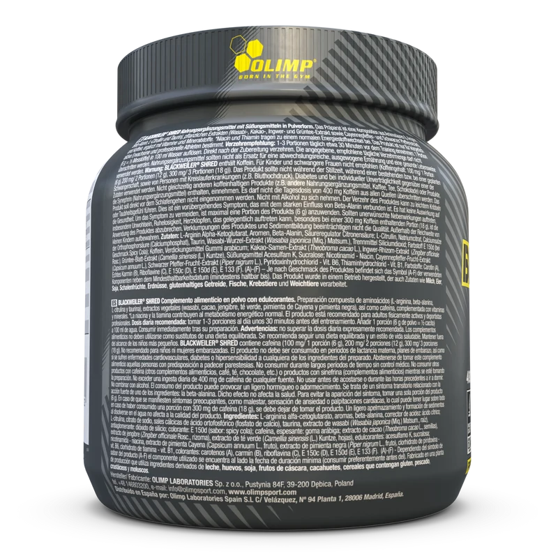Blackweiler Shred Exotic Orange (480g)
