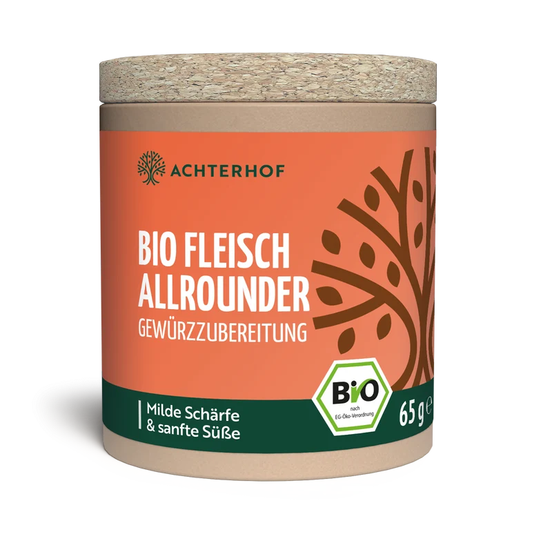 Fleischallrounder Gewürzzubereitung Bio (65g)