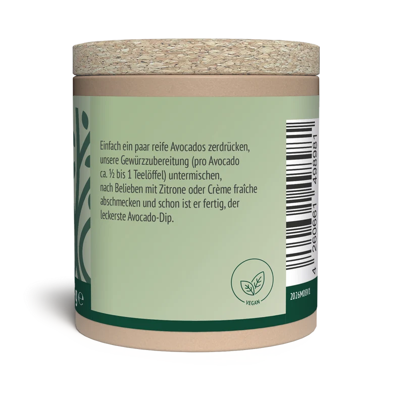 Guacamole Gewürzzubereitung Bio (54g)