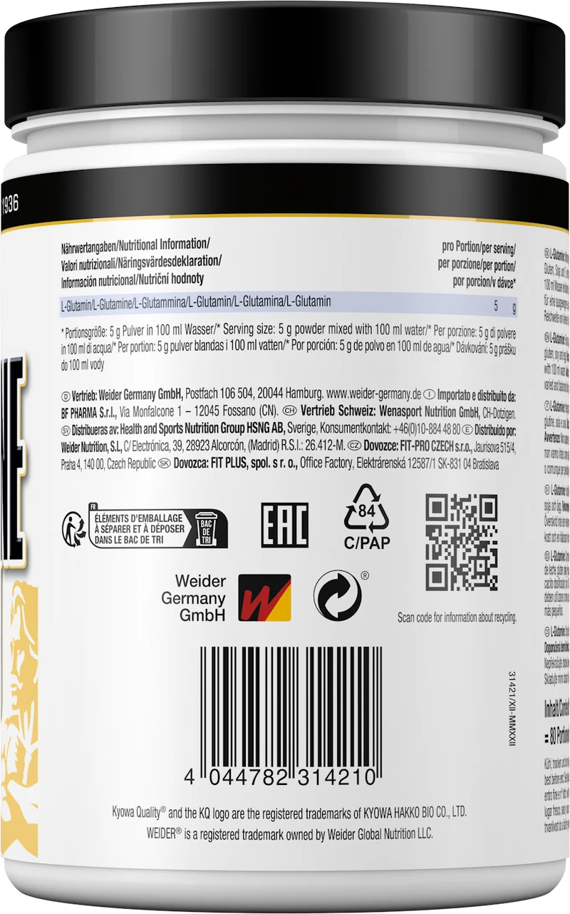 L-Glutamine (400g)