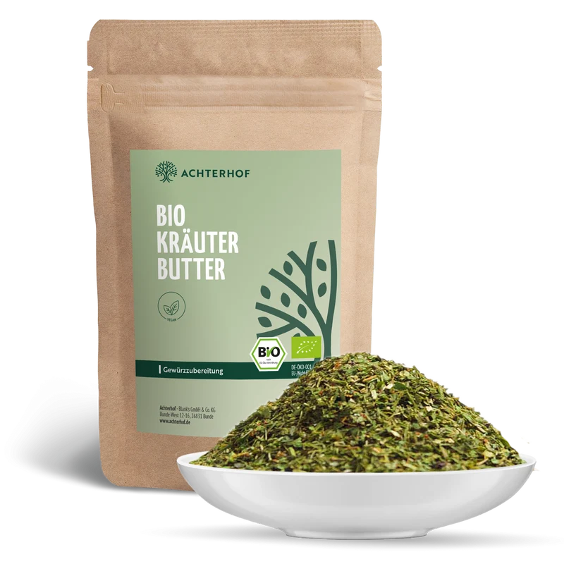 Kräuterbutter Gewürzzubereitung Bio (100g)