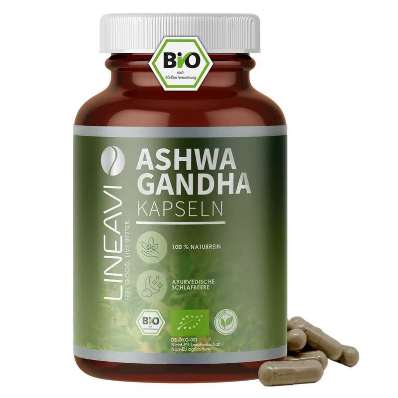 Doppelpack: Bio Ashwagandha Kapseln (2x150 Kapseln)