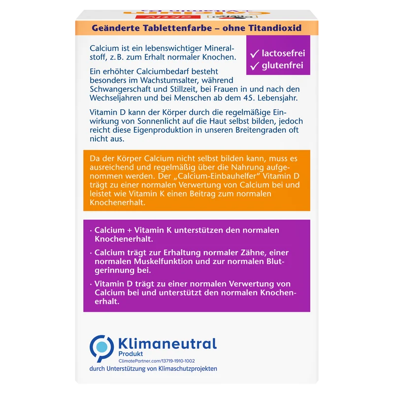 Calcium + D3 (1200 mg) (120 Tabletten)