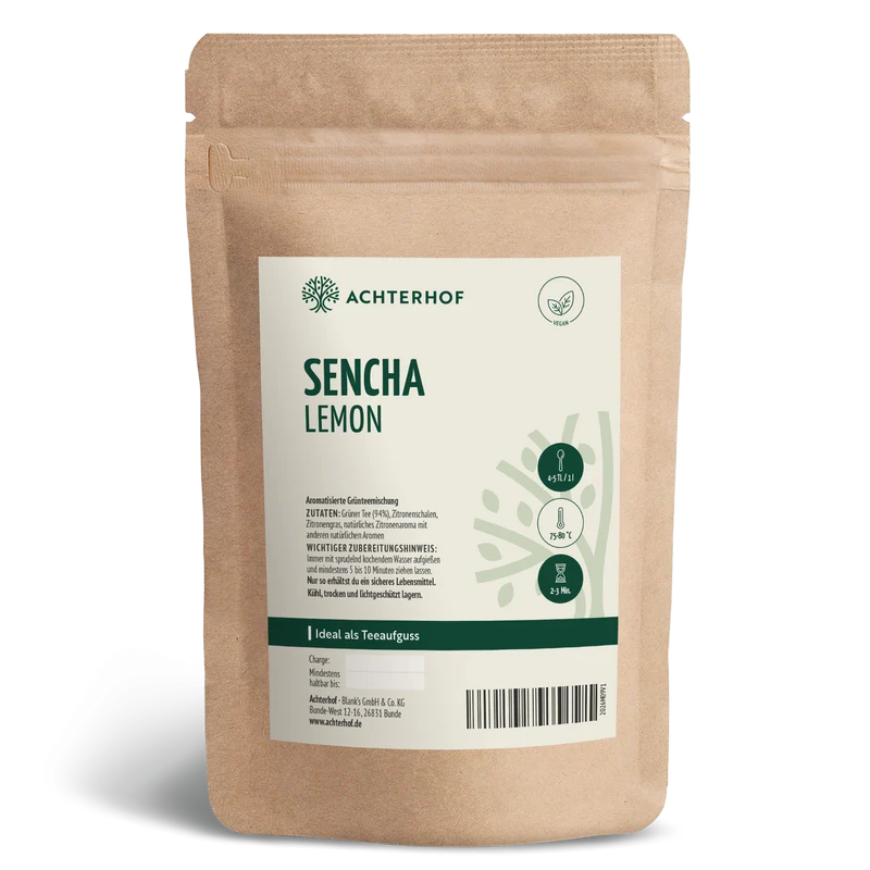 Grüner Tee Sencha Lemon (100g)