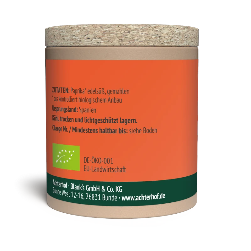 Bio Paprika edelsüß gemahlen Bio (50g)