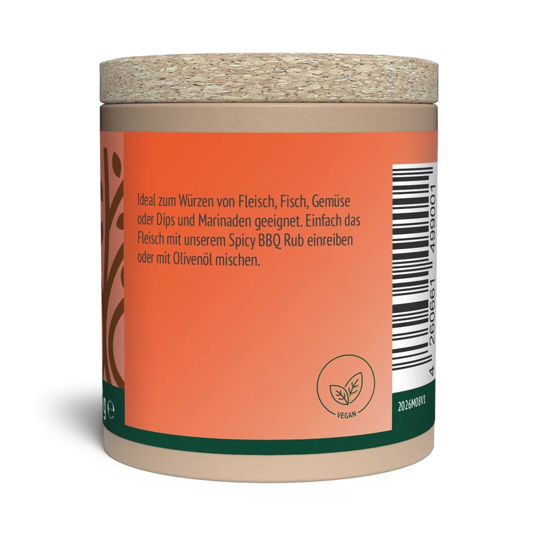 Spicy BBQ Rub Gewürzzubereitung Bio (54g)