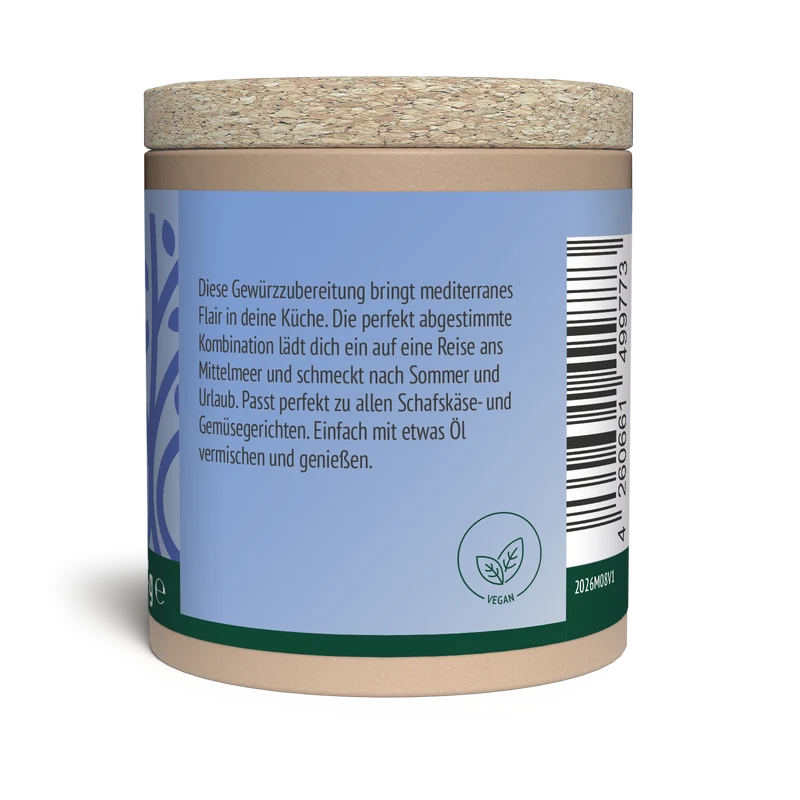 Feta Verfeinerer Gewürzzubereitung Bio (50g)