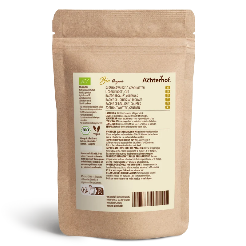 Süßholzwurzel geschnitten Bio (125g)