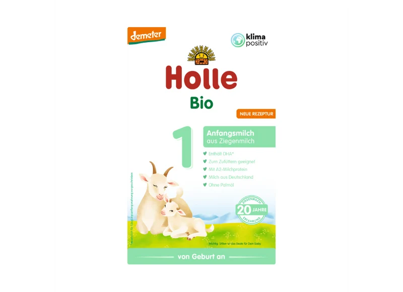 Demeter Anfangsmilch 1 auf Ziegenmilchbasis von Geburt an (400g)