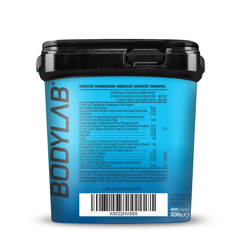 BIG PACK Testo Extreme 2.0 - neue Formel (420 Kapseln)