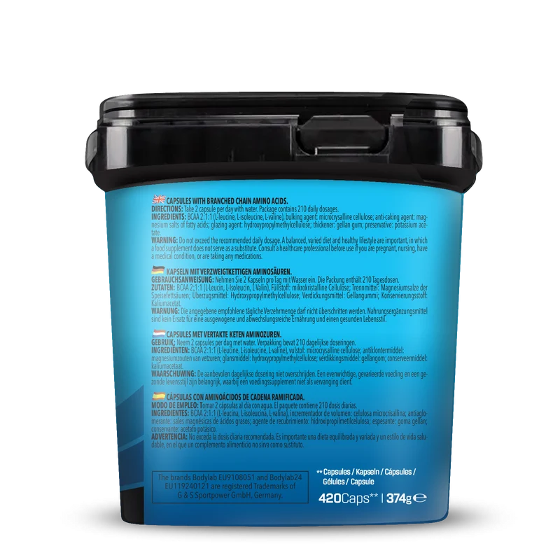 BIG PACK BCAA (420 Kapseln)