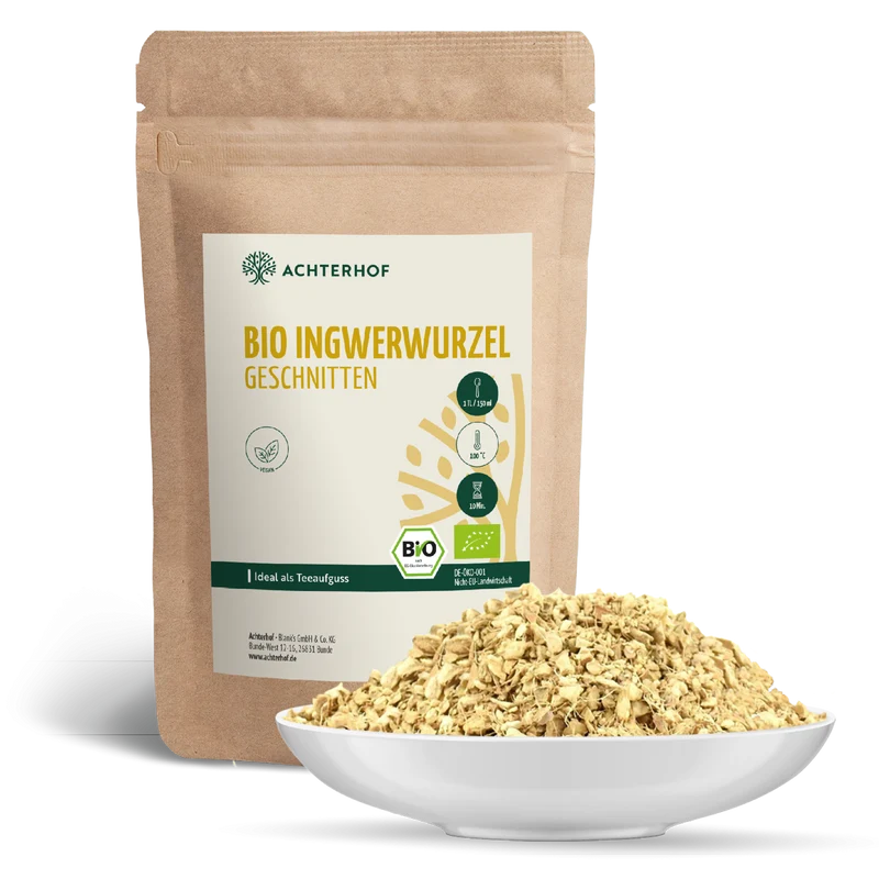 Ingwerwurzel geschnitten Bio (1000g)