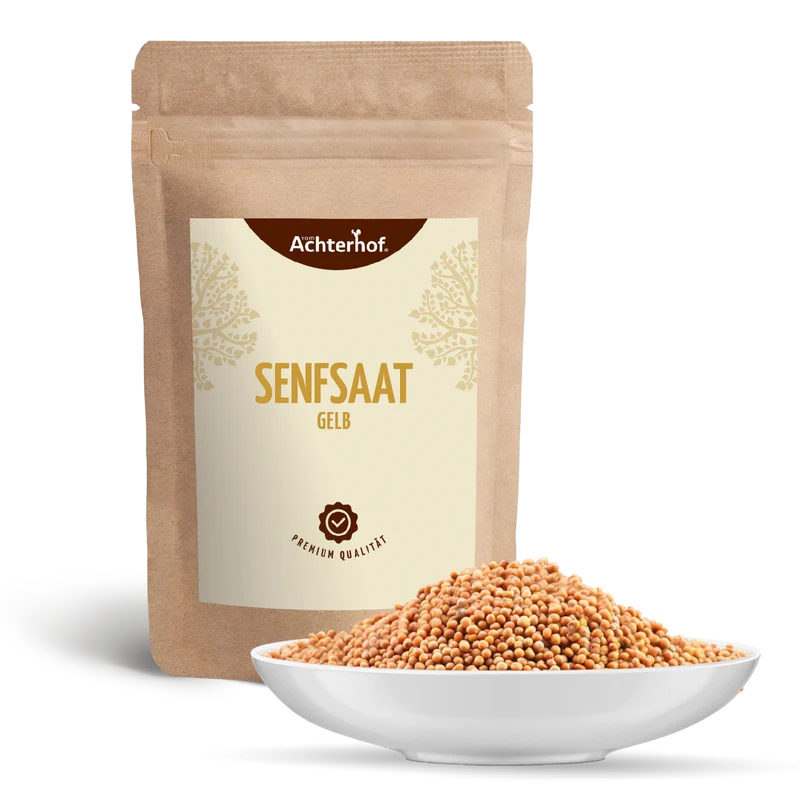 Senfsaat gelb ganz (500g)