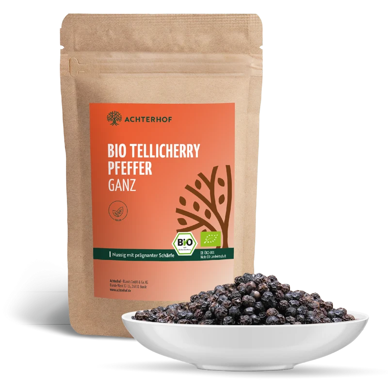 Tellicherry Pfeffer ganz Bio (500g)