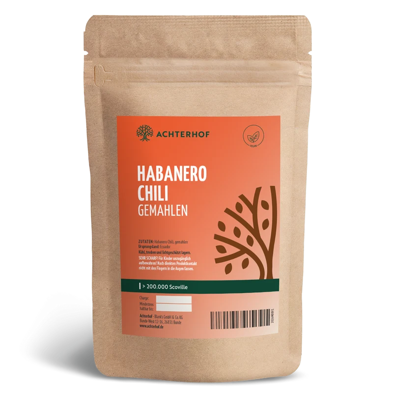 Habanero Chili gemahlen (100g)