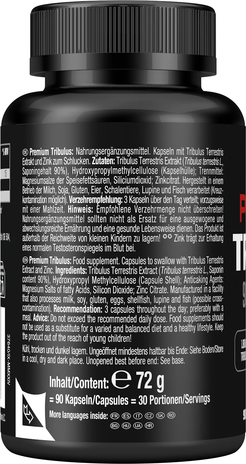 Premium Tribulus (90 Kapseln)
