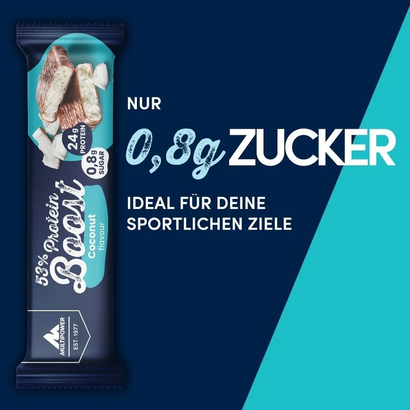 Karton Boost Proteinriegel Kokosnuss (20x45g) - High Protein