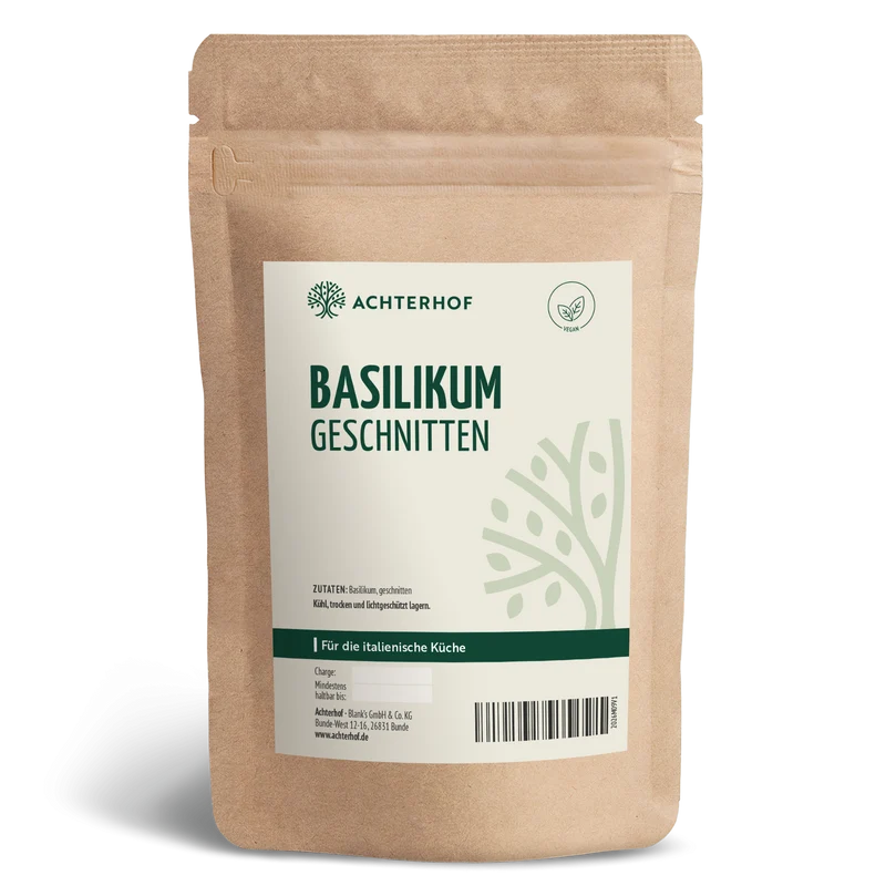 Basilikum geschnitten (500g)