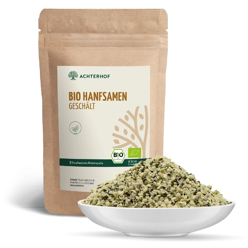 Hanfsamen geschält Bio (500g)