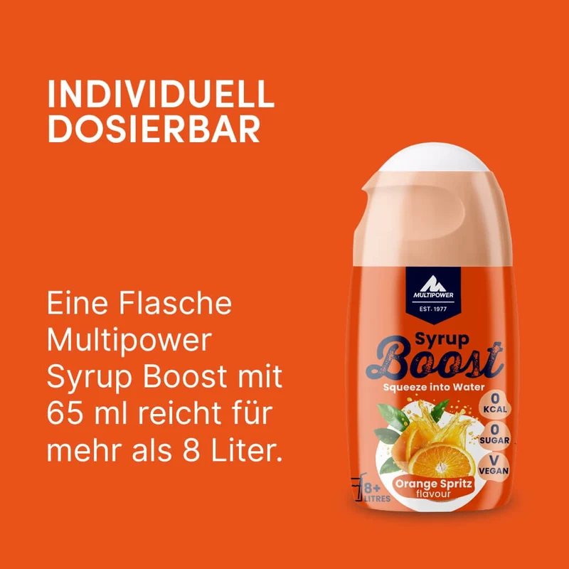 Syrup Boost Orange Spritz | Getränkesirup ohne Zucker