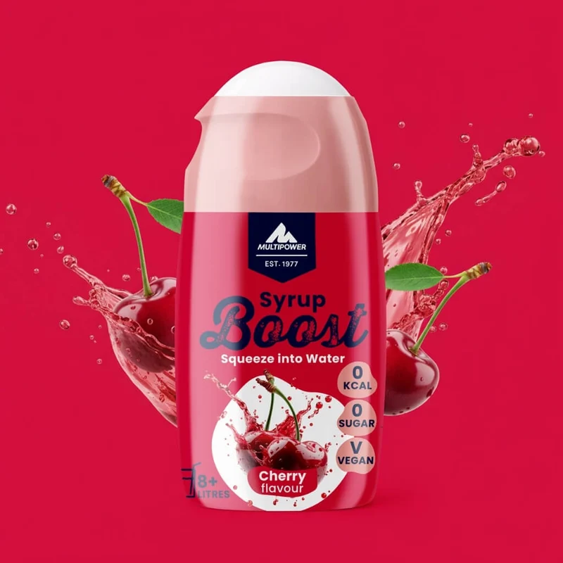 Syrup Boost Kirsche 10er Set | Getränkesirup ohne Zucker