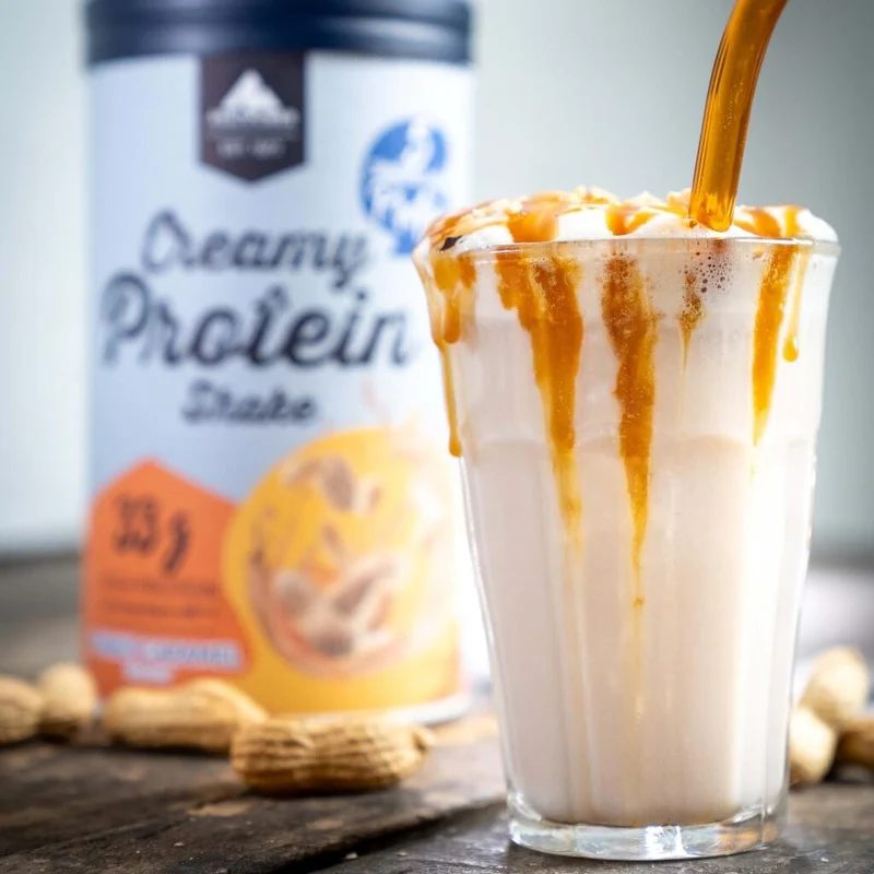 28 Portionen (á 30g) Creamy Peanut Caramel Proteinpulver | 840g