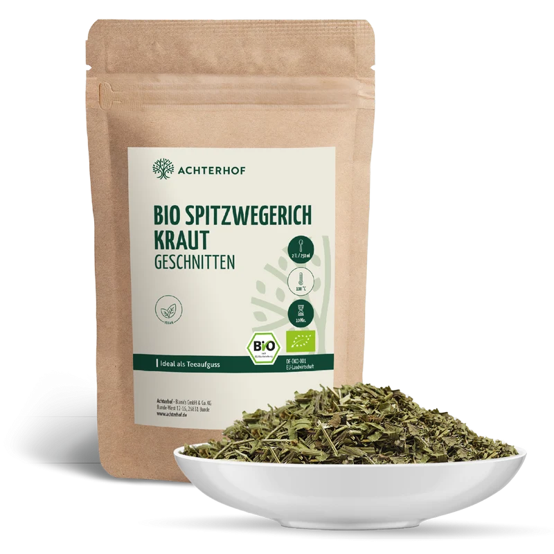 Spitzwegerichkraut geschnitten Bio (500g)